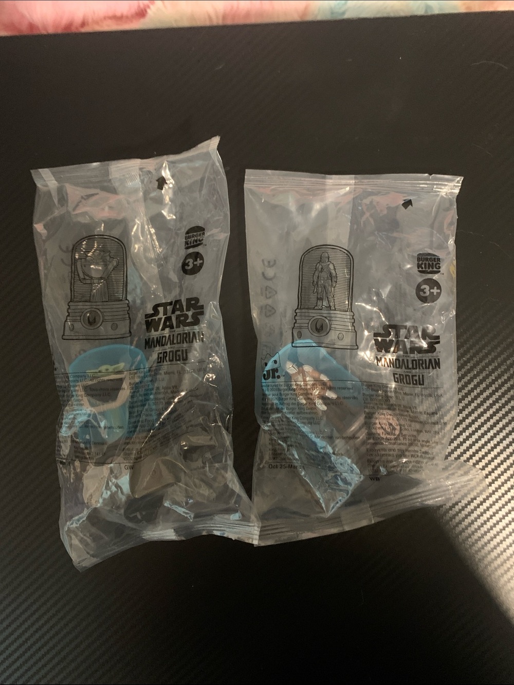 Burger King Star Wars Grogu Mandalorian Collectible Toys Set of 2